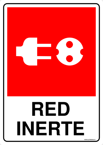 Red Inerte LETRERO RED INERTE