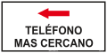 Telefono De Emergencia (Flecha A La Izqu